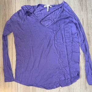 PINK Victoria's Secret Purple Long Sleeve shirt top